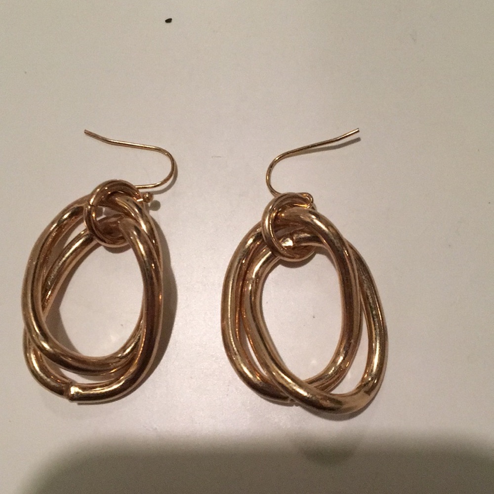 Gold Color earrings unbranded